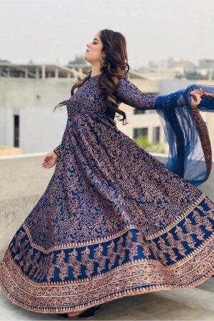 Fancy Maxi Silk Printed